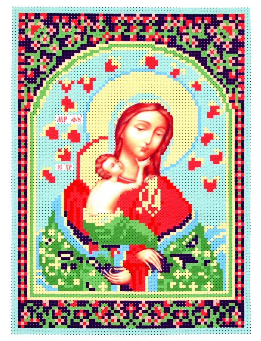 Набор для вышивания бисером «Богородица. Благоуханный цвет» икона