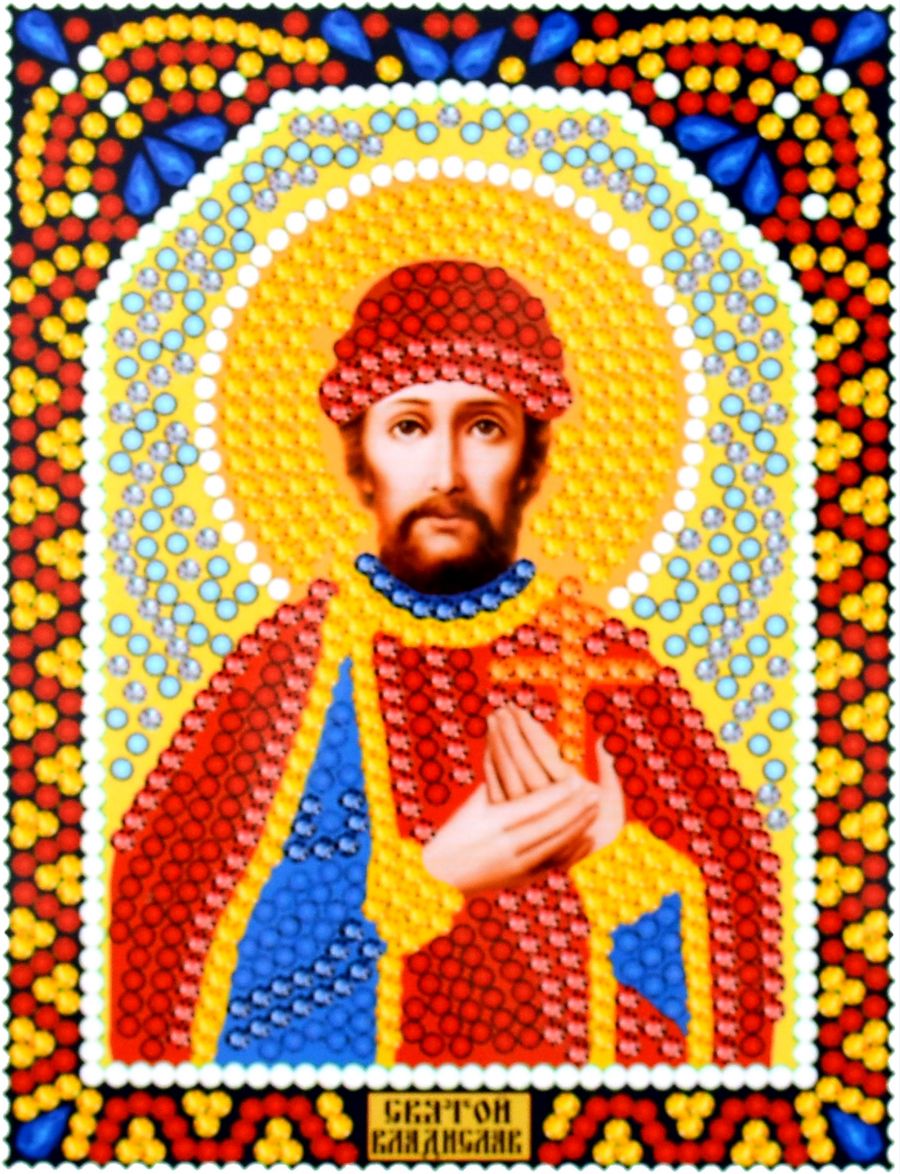 Алмазная мозаика «Святой Владислав» икона