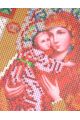 Алмазная мозаика на подрамнике «Божией Матери Владимирская» икона