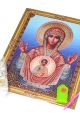 Алмазная мозаика на подрамнике «Божией Матери Знамение» икона