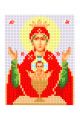 Набор для вышивания бисером «Богородица. Неупиваемая чаша» икона