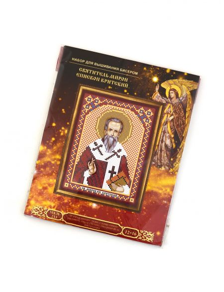 Набор для вышивания бисером «Святой Мирон Критский» икона