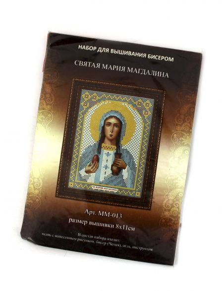 Набор для вышивания бисером «Святая Мария Магдалина» икона