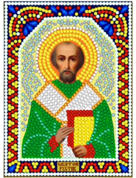 Алмазная мозаика «Святой Руслан» икона