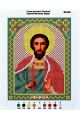 Схема для вышивания иконы бисером «Святой Федот»