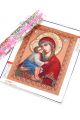 Алмазная мозаика с рамкой «Божией Матери Елеуса» икона