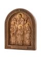 Деревянная резная икона «Вера, Надежда, Любовь и мать их Софья» бук 57 x 45 см