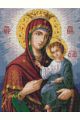 Алмазная мозаика «Божией матери Иверская» 50x40 см