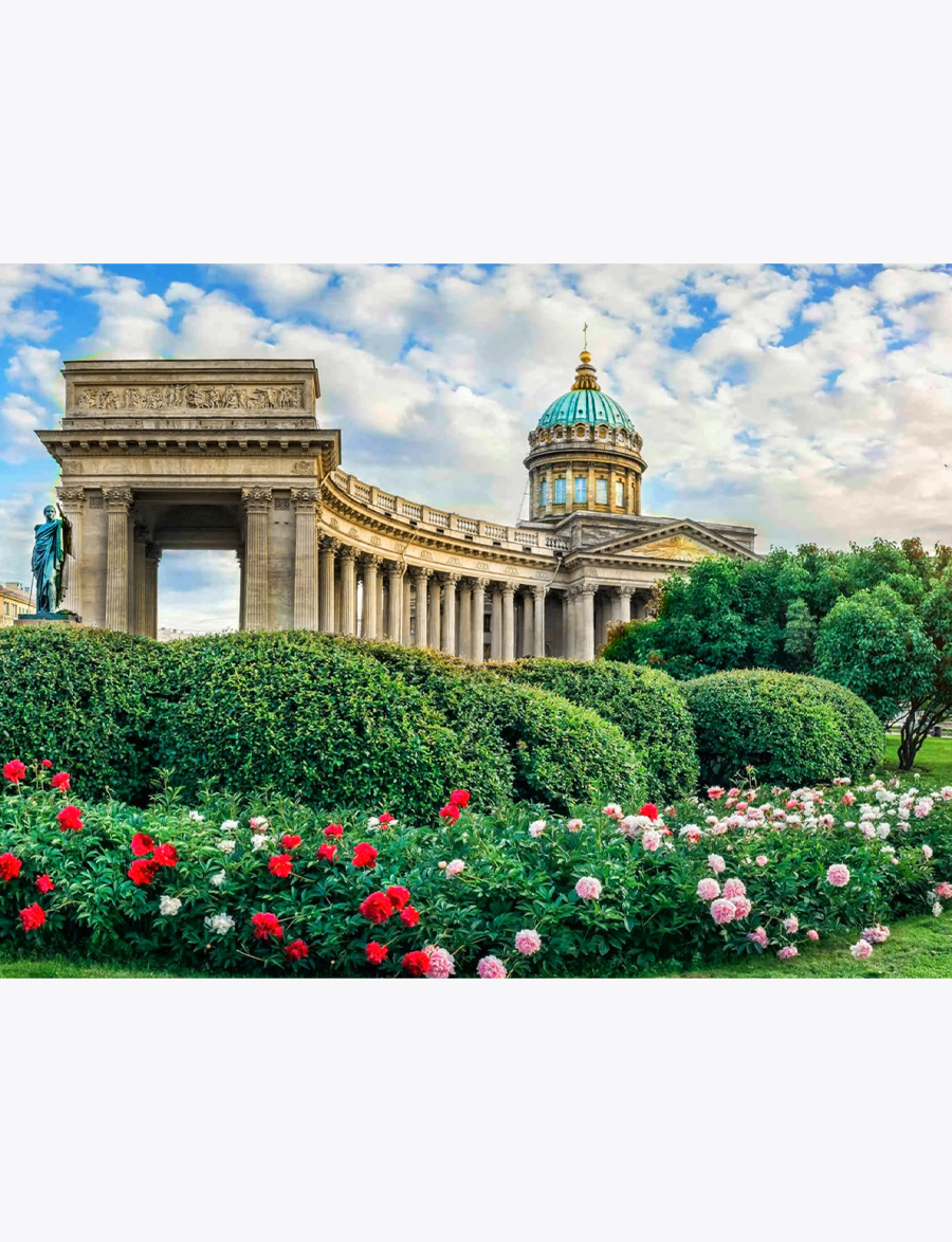Алмазная мозаика «Казанский собор» 70x50 см