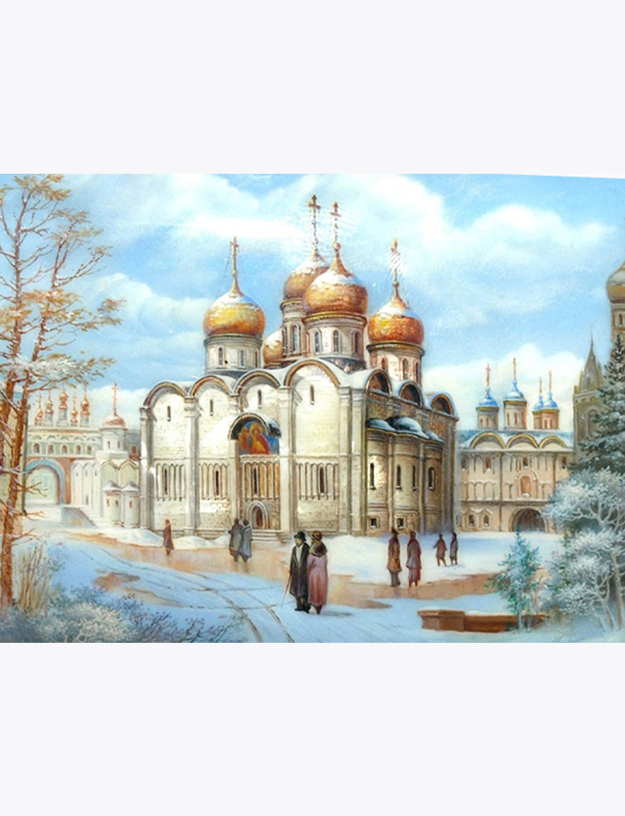 Алмазная мозаика «Успенский собор» 70x50 см