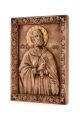Деревянная резная икона «Апостол Пётр» бук 12 x 18 см