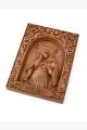 Деревянная резная икона «Божией Матери Непраздная» бук 18 x 12 см
