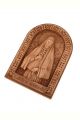 Деревянная резная икона «Святая Елизавета» бук 12 x 8 см