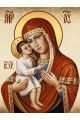 Алмазная мозаика «Жировицкая икона Божией Матери» 130x100 см