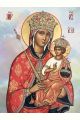 Алмазная мозаика на подрамнике «Галатская икона Божией Матери» 90x70 см