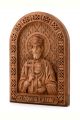 Деревянная резная икона «Святой равноапостольный князь Владимир» бук 12 x 8 см