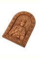 Деревянная резная икона «Святой равноапостольный князь Владимир» бук 23 x 16 см