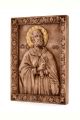 Деревянная резная икона «Апостол Петр» бук 12 x 8 см