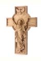 Деревянная резная икона «Воскресение Христово» бук 18 x 12 см