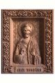Деревянная резная икона «Апостол Трофим» бук 23 x 18 см