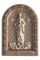 Деревянная резная икона «Божией Матери Валаамская» бук 57 x 40 см