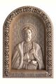 Деревянная резная икона «Благоверный князь Роман Рязанский» бук 57 x 40 см