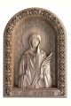 Деревянная резная икона «Святая мученица Валентина» бук 28 x 19 см