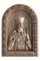 Деревянная резная икона «Лука Крымский» бук 12 x 9 см