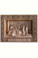 Деревянная резная икона «Успение Пресвятой Богородицы» бук 30 x 19 см