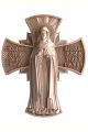 Деревянная резная икона «Святительница блаженная Евфросиния Алексинская» бук 18 x 15 см