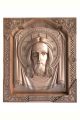 Деревянная резная икона «Образ Господа нашего Иисуса Христа» бук 57 x 45 см