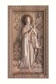 Деревянная резная икона «Божией матери Боголюбивая» бук 18 x 12 см