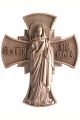 Деревянная резная икона «Святая мученица Ника Коринфская» бук 28 x 23 см
