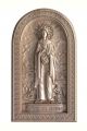 Деревянная резная икона «Святая мученица Зоя Римская» бук 28 x 23 см