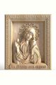 Деревянная резная икона «Святая мироносица Мария Магдалина» бук 12 x 10 см