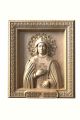 Деревянная резная икона «Святая преподобная мученица Анастасия игумения Угличская» бук 12 x 10 см
