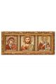 Икона гобелен «Триптих иконостас»
