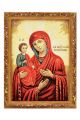 Икона гобелен «Божией Матери. Троеручница»
