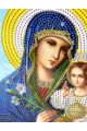 Алмазная мозаика на подрамнике «Божией Матери Неувядаемый цвет» икона
