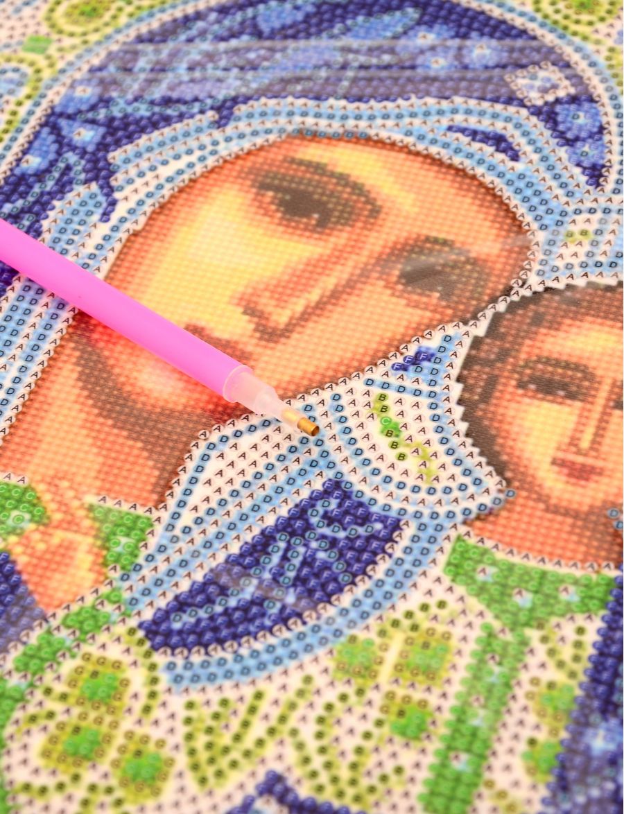 Алмазная мозаика Казанская икона Божией матери