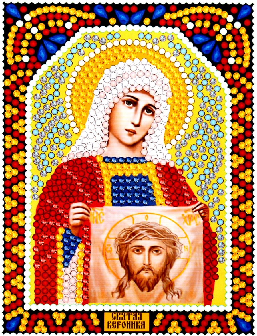 Алмазная мозаика «Святая Вероника» икона