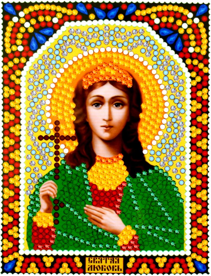 Алмазная мозаика «Святая Любовь» икона