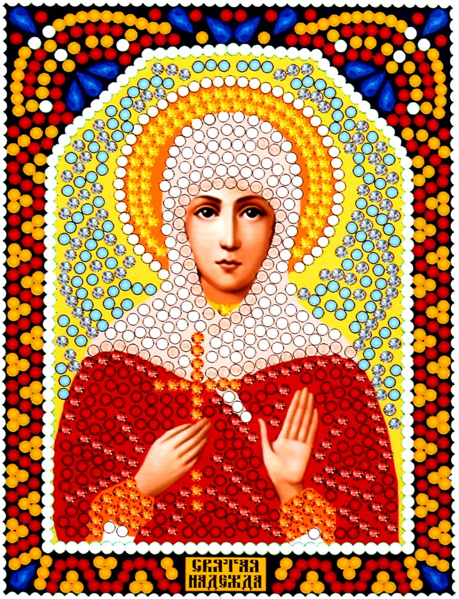 Алмазная мозаика «Святая Надежда» икона