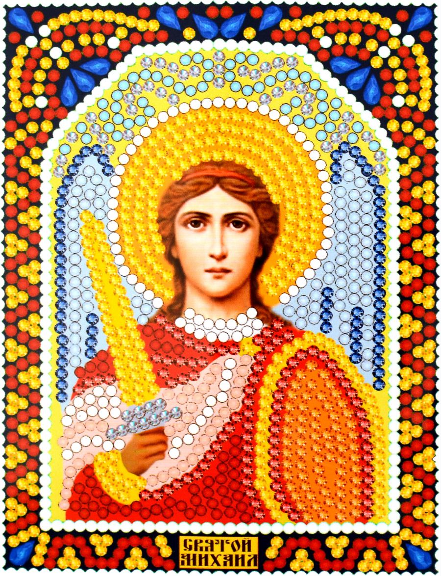 Алмазная мозаика «Архангел Михаил» икона